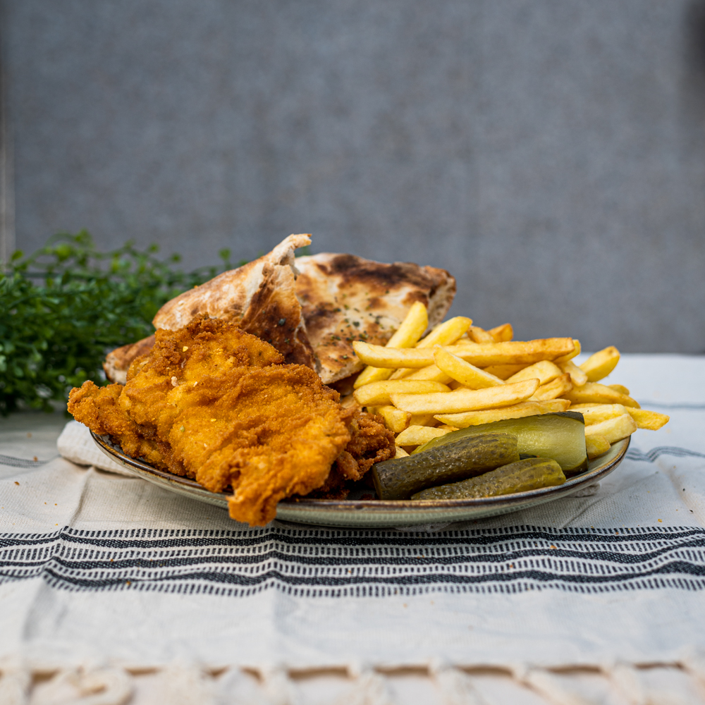 Meniu Șnițel de pui